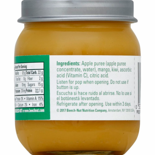 Beech-Nut Apple Mango Kiwi Stage 2 Baby Food Jar - Apple Mango Kiwi