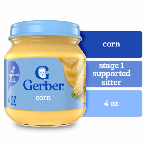 Gerber 1st Foods Natural for Baby Baby Food Corn - Corn