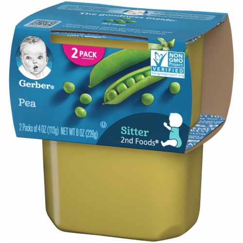 Gerber 2nd Foods for Baby Natural Food Pea - Pea
