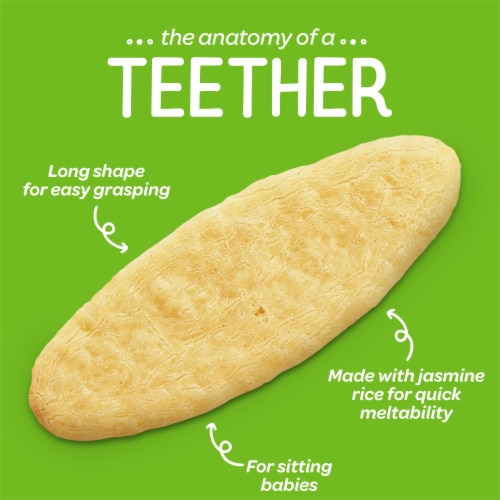 Happy Baby Sweet Potato & Banana Teethers - Sweet Potato & Banana