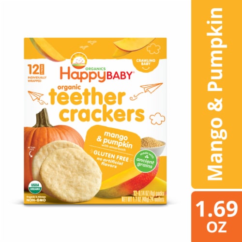 Happy Baby Sweet Potato & Banana Teethers - Sweet Potato & Banana