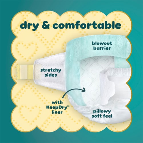 Pampers Swaddlers Baby Diapers Size 4 (22-37 lbs) - Size 4 / 22 ct