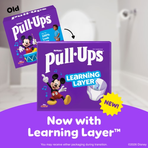 Pull-Ups Boys Potty Training Pants 4T-5T (38-50 lbs) - Boys 4T-5T / 56 ct
