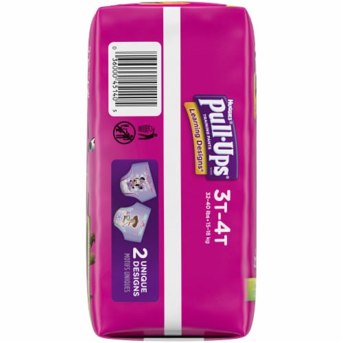 Pull-Ups Girls Potty Training Pants 3T-4T (32-40 lbs) - Girls 3T-4T / 22 ct