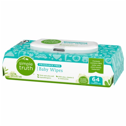 Simple Truth Fragrance Free Baby Wipes - Fragrance Free