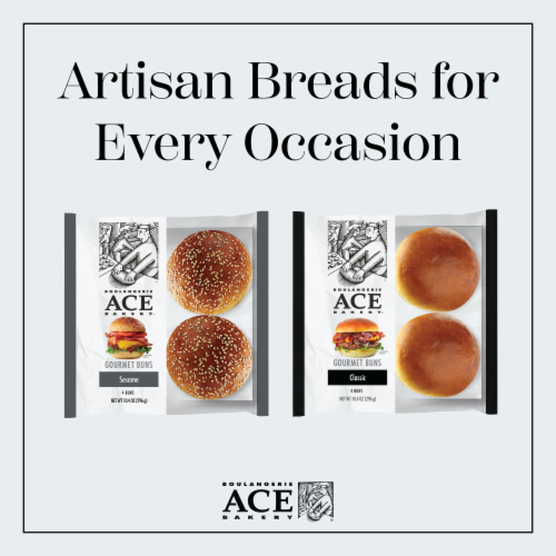 ACE Bakery® Classic Gourmet Burger Buns - Sesame