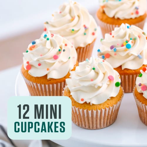Bakery Fresh Vanilla Mini Cupcakes - Vanilla