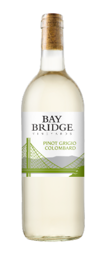Bay Bridge Vineyards Pinot Grigio/Colombard, White Wine, 750ml - Bay Bridge Vineyards Pinot Grigio/Colombard, White Wine, 750ml