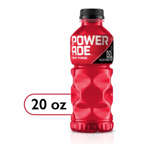 Powerade Red Fruit Punch Sports Drink Bottle - Powerade Red Fruit Punch Sports Drink Bottle