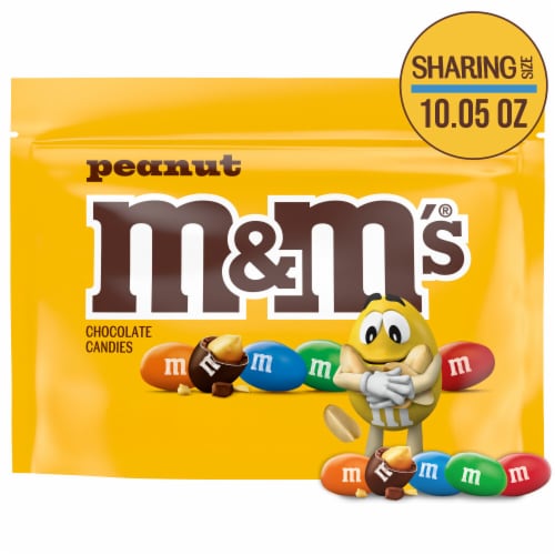 M&M'S Peanut Milk Chocolate Candy Sharing Size Bag - 5.5 oz selected
