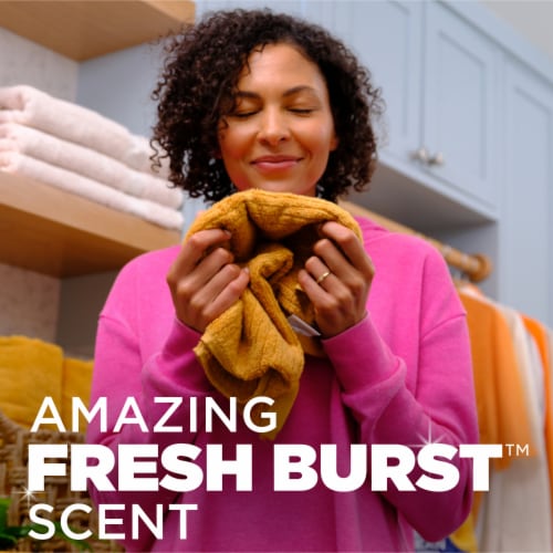 ARM & HAMMER Plus OxiClean with Odor Blasters Fresh Burst Laundry Detergent 5-in-1 Power Paks - 42 ct