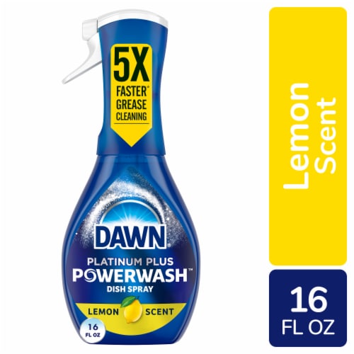 Dawn Platinum Powerwash Starter Kit Fresh Scent Spray Dish Soap - Lemon