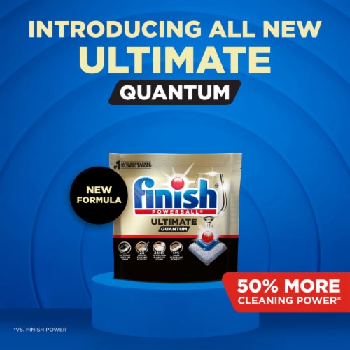 Finish Ultimate Quantum Dishwasher Detergent Pods - 47 ct