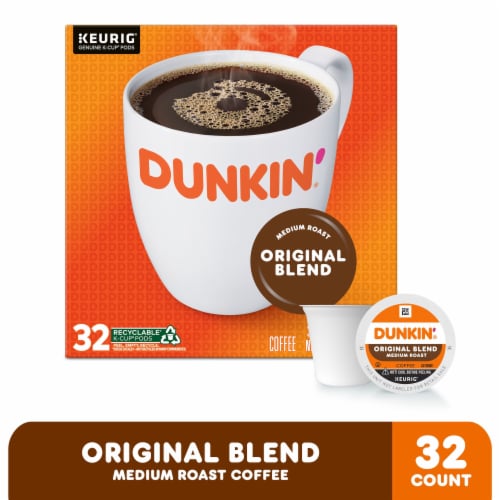 Dunkin’ Original Blend Medium Roast Coffee, K-Cup Pods - Original Blend