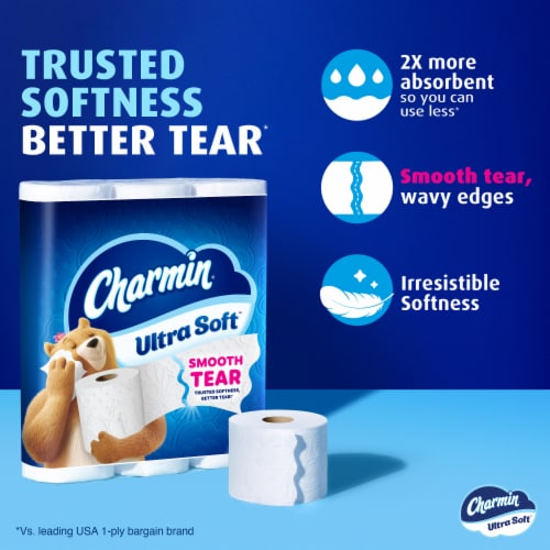 Charmin Ultra Soft Toilet Paper 6 Mega XL Rolls - 16 rolls