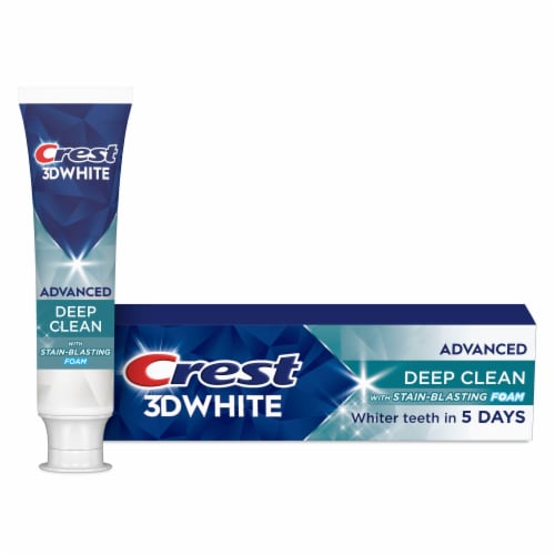 Crest 3DWhite Advanced Teeth Whitening Toothpaste, Arctic Fresh, 3.3 oz, Pack of 3 - Deep Clean / 3.3 oz