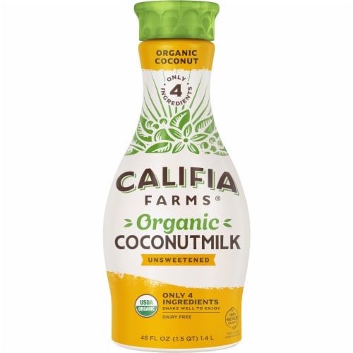 Califia Farms Dairy Free Organic Unsweetened Original Coconut Milk - Califia Farms Dairy Free Organic Unsweetened Original Coconut Milk