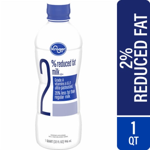 Kroger 2% Reduced Fat Milk 32 fl oz Bottle - Kroger 2% Reduced Fat Milk 32 fl oz Bottle