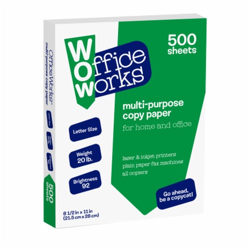 OfficeWorks Multi-Purpose Copy Paper - White - OfficeWorks Multi-Purpose Copy Paper - White
