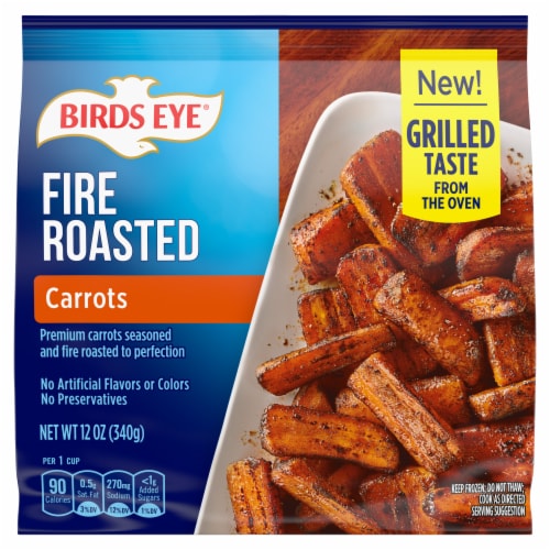 Birds Eye Fire Roasted Carrots Frozen Vegetables - Birds Eye Fire Roasted Carrots Frozen Vegetables