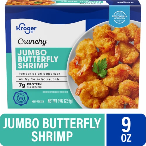 Kroger® Crunchy Jumbo Butterfly Shrimp Frozen - Kroger® Crunchy Jumbo Butterfly Shrimp Frozen