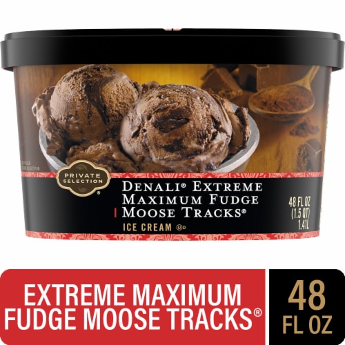 Private Selection® Denali® Extreme Maximum Fudge Moose Tracks® Ice Cream Tub - Private Selection® Denali® Extreme Maximum Fudge Moose Tracks® Ice Cream Tub