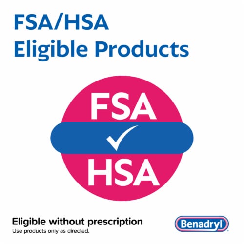 Benadryl Ultratabs Allergy & Cold Relief Tablets Diphenhydramine HCl - 24 ct