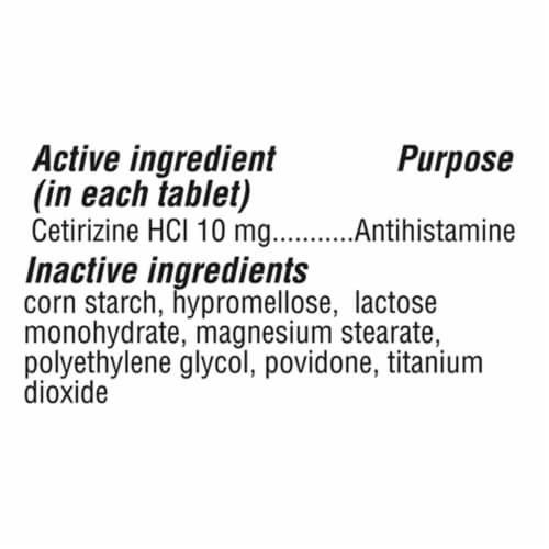 Kroger® Allergy Tablets Cetirizine HCl - 70 ct