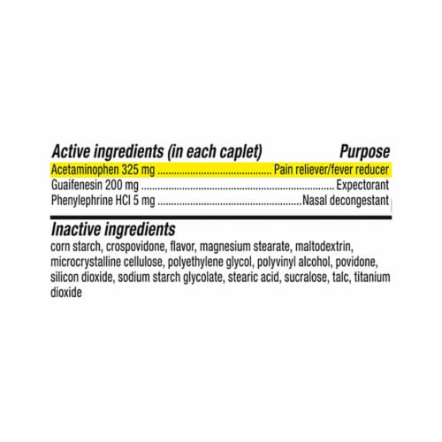 Kroger Severe DayTime Sinus Caplets - Kroger Severe DayTime Sinus Caplets