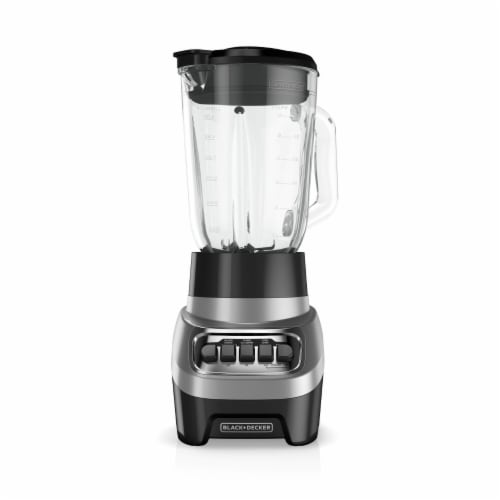 BLACK + DECKER PowerCrush Multi Function Blender - Silver - BLACK + DECKER PowerCrush Multi Function Blender - Silver