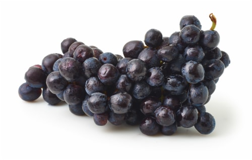 Kroger Fresh Seedless White Grapes - Black, front