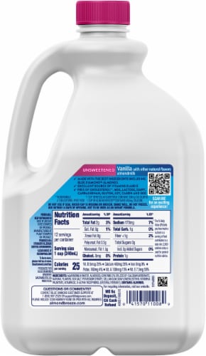Blue Diamond® Almond Breeze® Vanilla Almond Milk - Unsweetened Vanilla