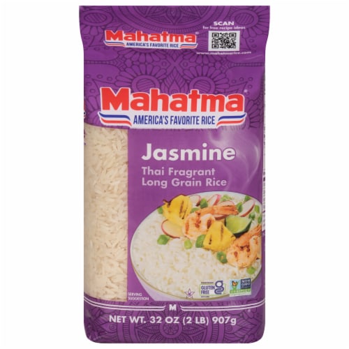 Mahatma Thai Fragrant Jasmine Rice, Uncooked Rice, 32 oz (907g) - Mahatma Thai Fragrant Jasmine Rice, Uncooked Rice, 32 oz (907g)