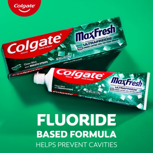 Colgate MaxFresh Clean Mint Toothpaste - Colgate MaxFresh Clean Mint Toothpaste