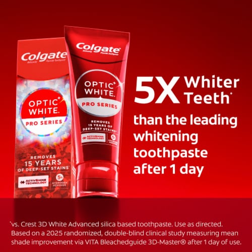 Colgate Optic White Pro Series Vibrant Clean Toothpaste - Colgate Optic White Pro Series Vibrant Clean Toothpaste
