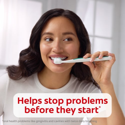Colgate Total Active Prevention Plaque Cleanse Whitening Toothpaste Gel in Cool Peppermint - Colgate Total Active Prevention Plaque Cleanse Whitening Toothpaste Gel in Cool Peppermint