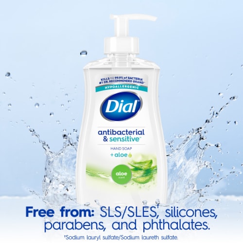 Dial® Antibacterial & Sensitive™ Aloe Scent Hypoallergenic Liquid Hand Soap - Dial® Antibacterial & Sensitive™ Aloe Scent Hypoallergenic Liquid Hand Soap