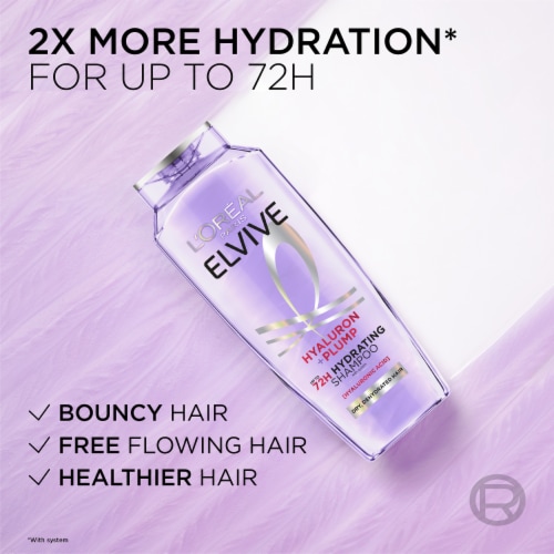L'Oreal Paris Elvive Hyaluron + Plump Hydrating Shampoo Restage - L'Oreal Paris Elvive Hyaluron + Plump Hydrating Shampoo Restage