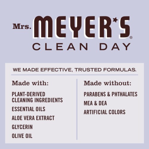 MRS MEYERS CLEAN DAY Lavender Liquid Hand Soap - MRS MEYERS CLEAN DAY Lavender Liquid Hand Soap