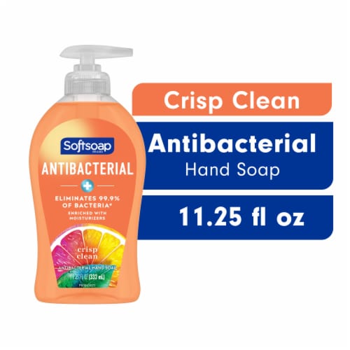 Softsoap Liquid Hand Soap Pump Antibacterial Crisp Clean Scent - Softsoap Liquid Hand Soap Pump Antibacterial Crisp Clean Scent