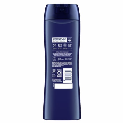Suave Men Hydrating 3-In-1 Hair + Body + Face Wash - Suave Men Hydrating 3-In-1 Hair + Body + Face Wash