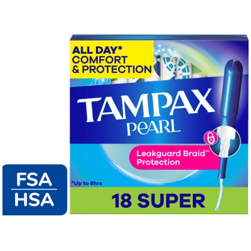 Tampax Pearl Tampons Super Absorbency - Tampax Pearl Tampons Super Absorbency