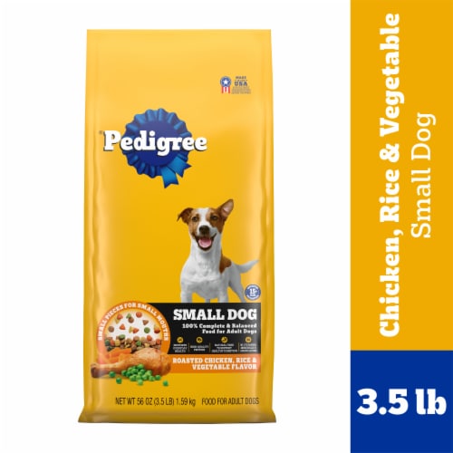Pedigree Small Dog Adult Dry Dog Food Chicken Rice and Vegetable Flavor - Pedigree Small Dog Adult Dry Dog Food Chicken Rice and Vegetable Flavor