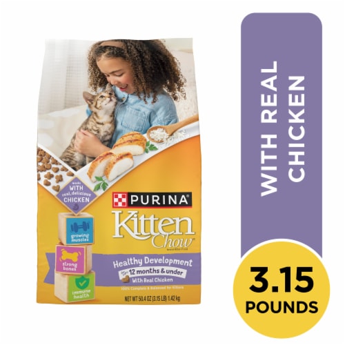 Purina Kitten Chow Healthy Development Dry Cat Food Real Chicken - Purina Kitten Chow Healthy Development Dry Cat Food Real Chicken