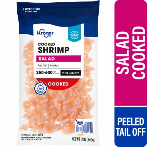 Kroger® Large Shrimp Cooked Peeled & Deveined Tail Off - Salad