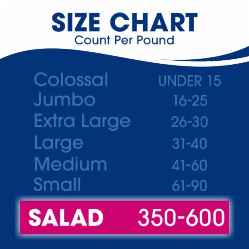 Kroger® Large Shrimp Cooked Peeled & Deveined Tail Off - Salad